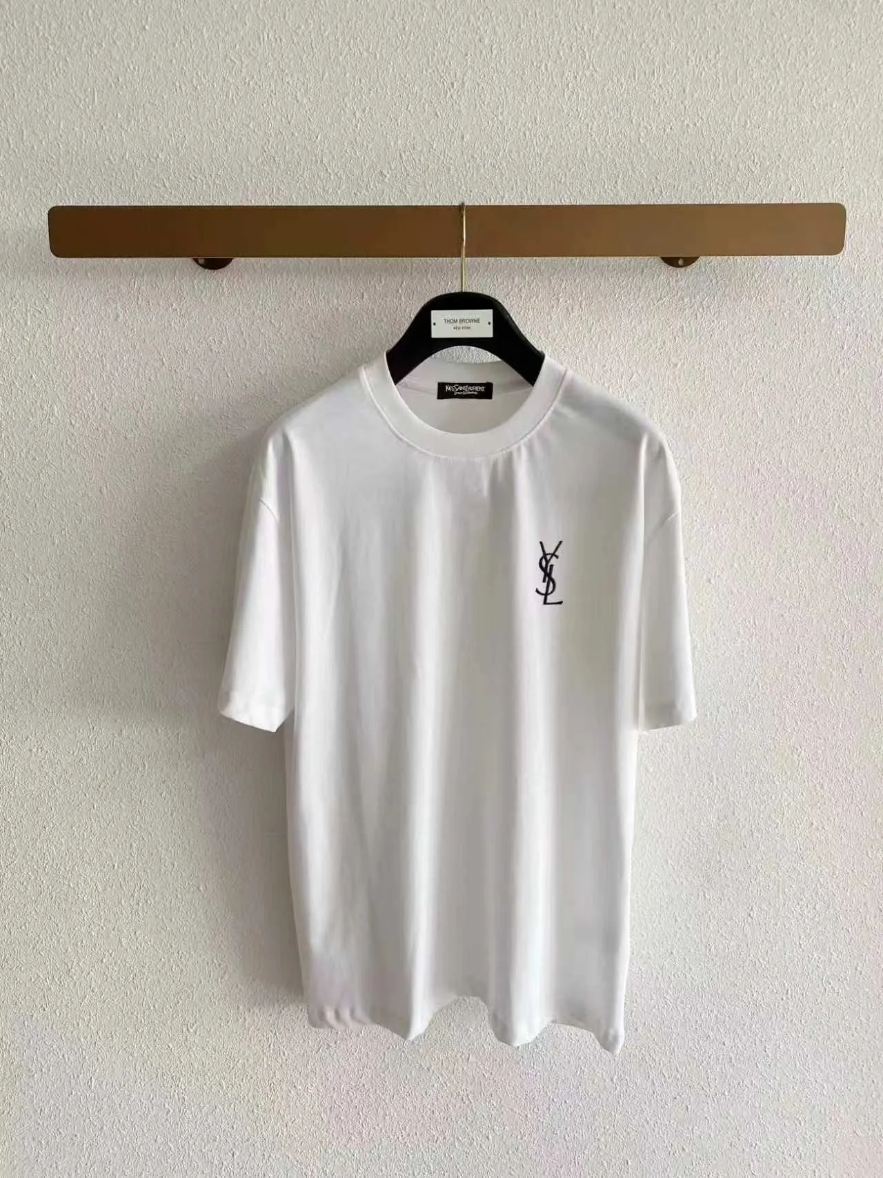 Ysl/ * logo + New Arrival ， ， ， ， T Same Style。 :Black White Blue Gray Size:S（90-130 ） M（125-140 ） L（135-160 ） XL（160-180 ） XXL（180-210 ）